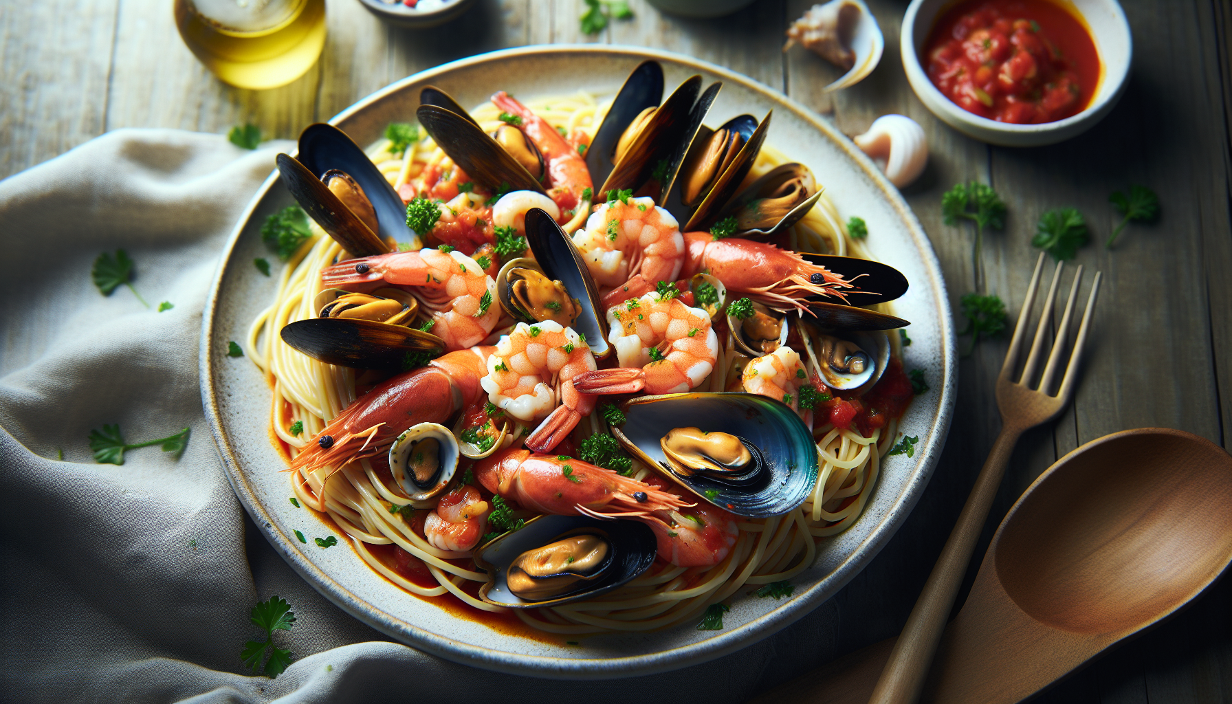 ricetta spaghetti allo scoglio